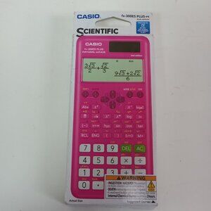 Casio fx-300ES PLUS-pk 2nd Edition Scientific Calculator Pink New